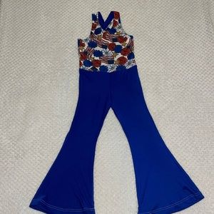 4th of July Bell Bottom Jumpsuit